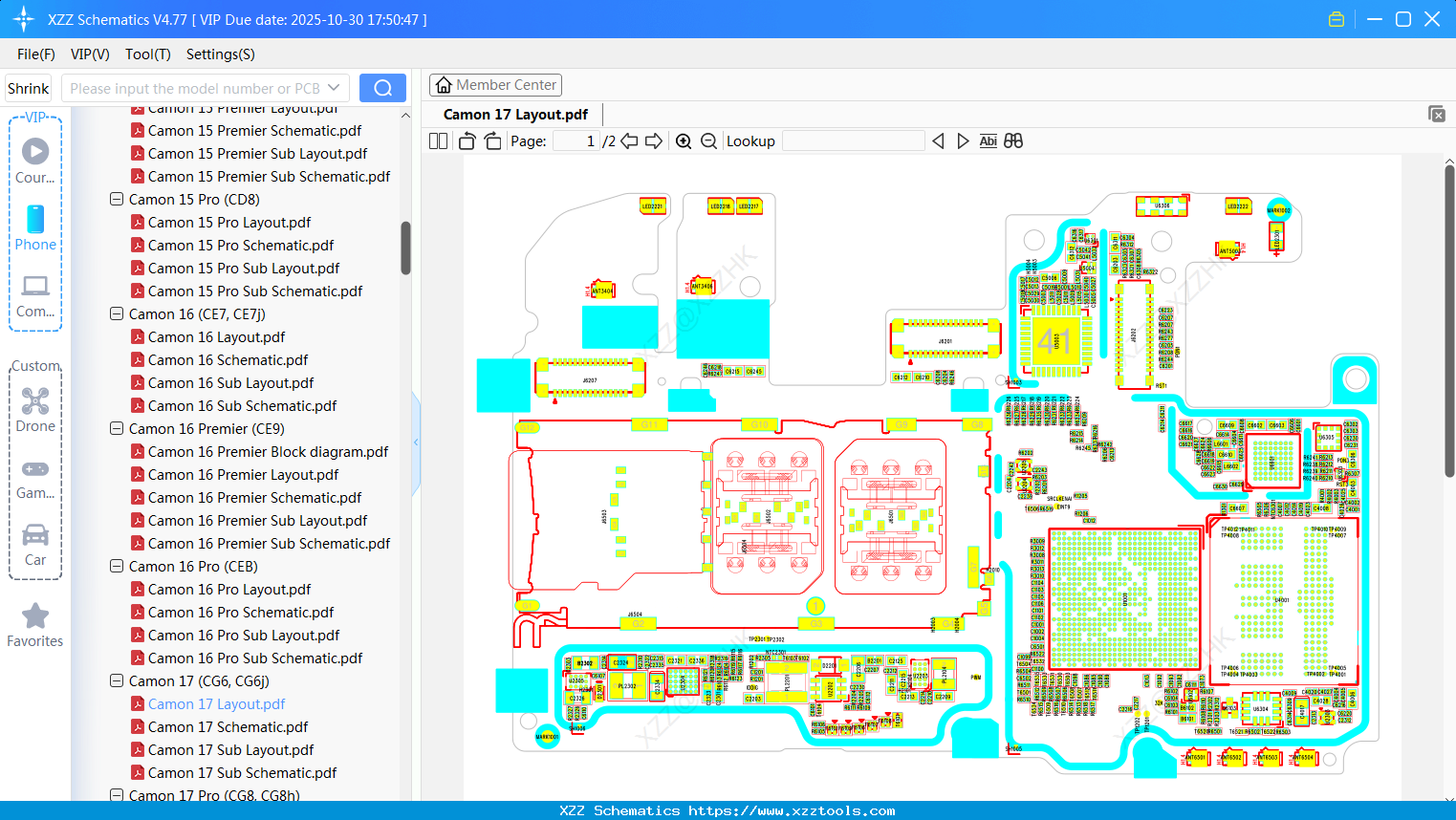Tecno Camon 17 Layout